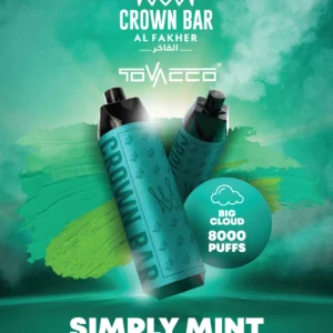 Al Fakher Vape Crown Bar Big Cloud 8000 Puffs 5% Nicotine Disposable Vape Wholesale - European Warehouse Stock - FishVape - 10