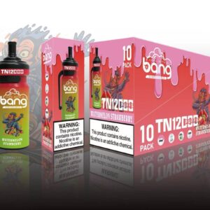 Bang Tn 12000 Rookwolken 0% 2% 3% 5% Nicotine Wegwerp Vape originele E-sigaret Groothandel - FishVape - 14