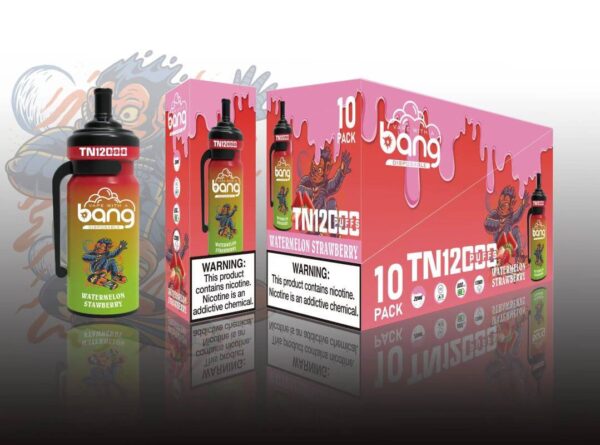 Bang Tn 12000 Rookwolken 0% 2% 3% 5% Nicotine Wegwerp Vape originele E-sigaret Groothandel - FishVape - 3