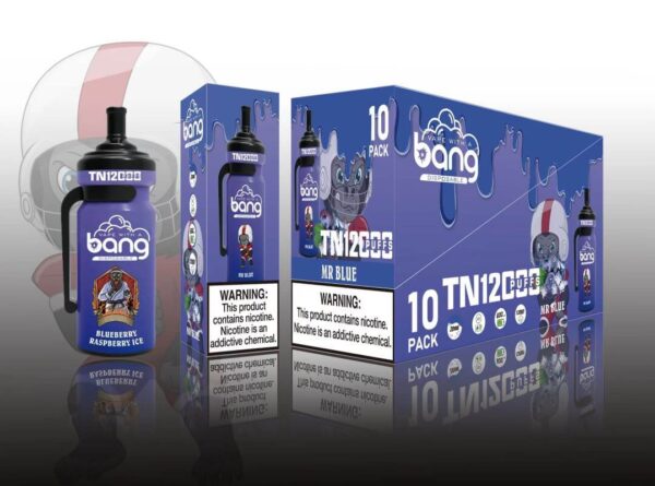 Bang Tn 12000 Rookwolken 0% 2% 3% 5% Nicotine Wegwerp Vape originele E-sigaret Groothandel - FishVape - 8