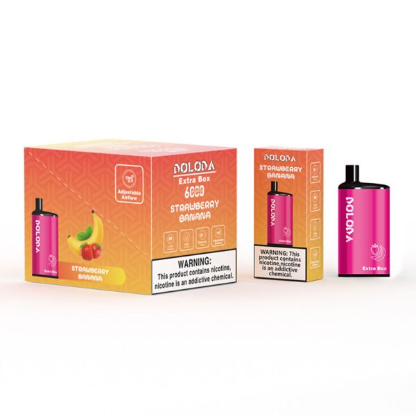 DOLODA Extra Box 6000 Rookwolken 2% 5% Nicotine Oplaadbare Wegwerp Vape Groothandel - FishVape - 2