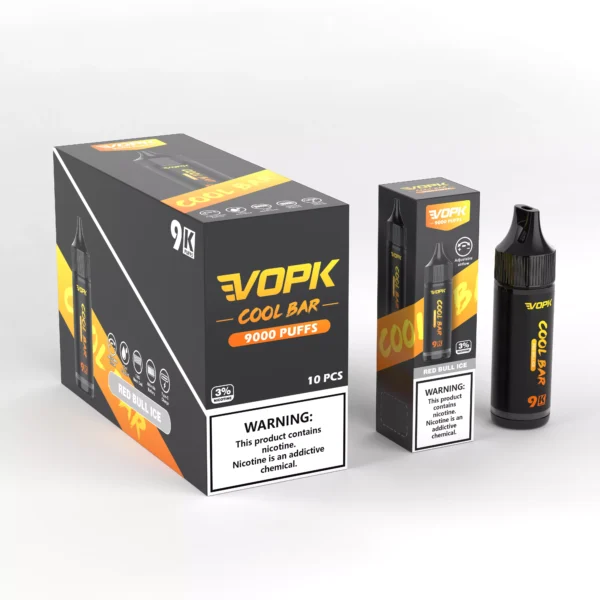 VOPK COOL BAR-9000 PUFFS 0% 2% 3% 5% Nicotine Disposable Vape Wholesale - FishVape - 8