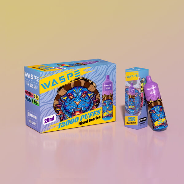 WASPE 12000 PUFFS 0% 2% 3% 5% Nicotine Disposable Vape Wholesale - FishVape - 5