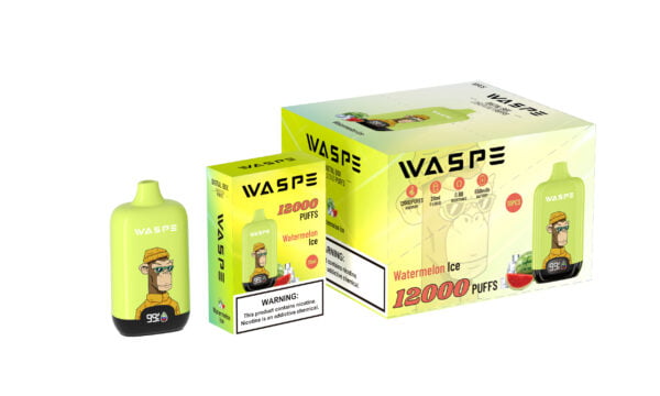 WASPE 12000 PUFFS Digital Box 0% 2% 3% 5% Nicotine Disposable Vape Wholesale - FishVape - 10