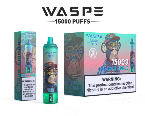 WASPE 15000 PUFFS 0% 2% 3% 5% Никотиновый одноразовый вейп оптом - FishVape - 4