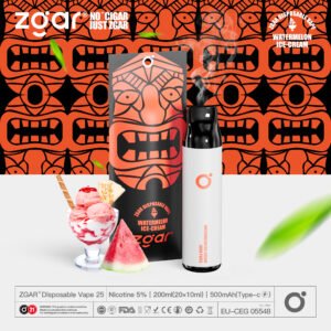 ZGAR ZG25 3000 Puffs 5% Nicotine Rechargeable Disposable Pod Wholesale - FishVape - 22