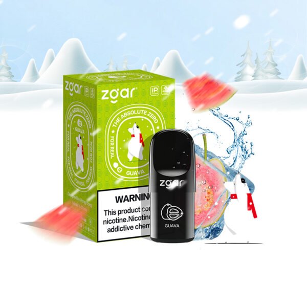 Zgar Vape AZ Pods 5.0 (3-i-1 pakke) 3% Nikotin 3x Pod Engros - FishVape - 8