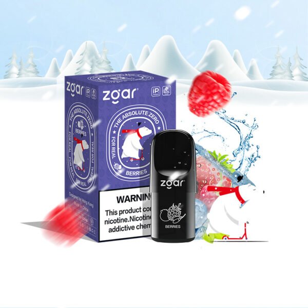 Zgar Vape AZ Pods 5.0 (3-i-1 pakke) 3% Nikotin 3x Pod Engros - FishVape - 4