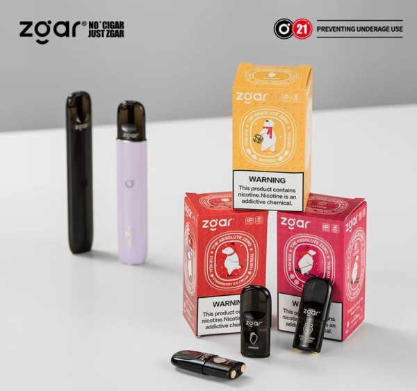 Zgar Vape AZ Pods 5.0 (3-i-1 pakke) 3% Nikotin 3x Pod Engros - FishVape - 1