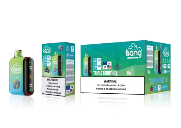 Bang 18000 Puffs Dual Mesh Digital Box 0% 2% 3% 5% Stylo vape jetable rechargeable à faible teneur en nicotine en vrac Acheter en gros - FishVape - 7