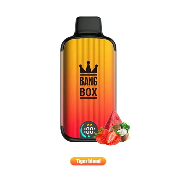 Bang Box 18000 Puffs LED-Anzeigebildschirm 0% 2% 3% 5% Nikotinarm, Großpackung, wiederaufladbarer Einweg-Vape-Stift im Großhandel kaufen – FishVape – 6