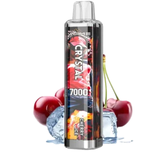 Vapme Crystal 7000 Puffs 2% 5% Vapes desechables recargables con nicotina, compra a granel al por mayor - FishVape - 12