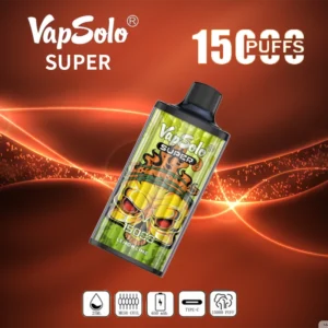 Vapsolo Super 15000 Puffs 2% 5% с низким содержанием никотина Купить перезаряжаемую одноразовую ручку для вейпов оптом - FishVape - 18