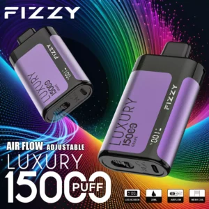 Fizzy Luxury 15000 Puffs 2% 5% Перезаряжаемые одноразовые вейпы-ручки с низким содержанием никотина, оптовая покупка оптом - FishVape - 8