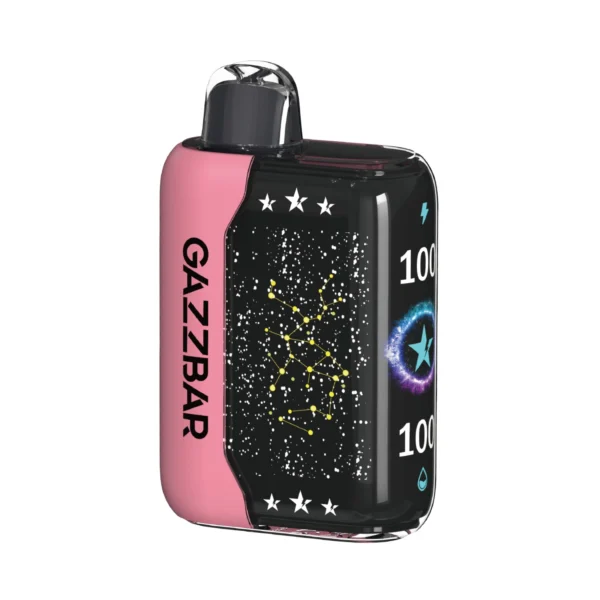 Gazzbar Turbo 30000 Puffs Stars Light Dual Mesh 5% Светодиодный дисплей с низким содержанием никотина Перезаряжаемая одноразовая ручка для вейпов Купить оптом - FishVape - 15