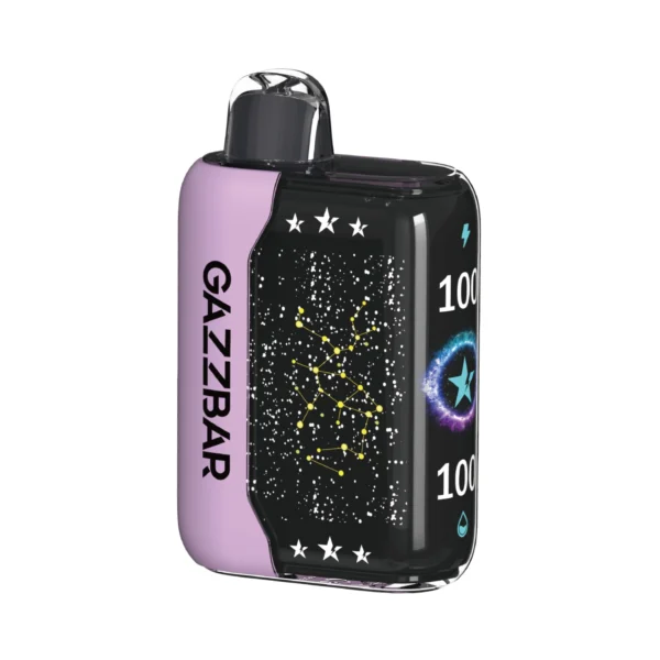 Gazzbar Turbo 30000 Puffs Stars Light Dual Mesh 5% Светодиодный дисплей с низким содержанием никотина Перезаряжаемая одноразовая ручка для вейпов Купить оптом - FishVape - 5