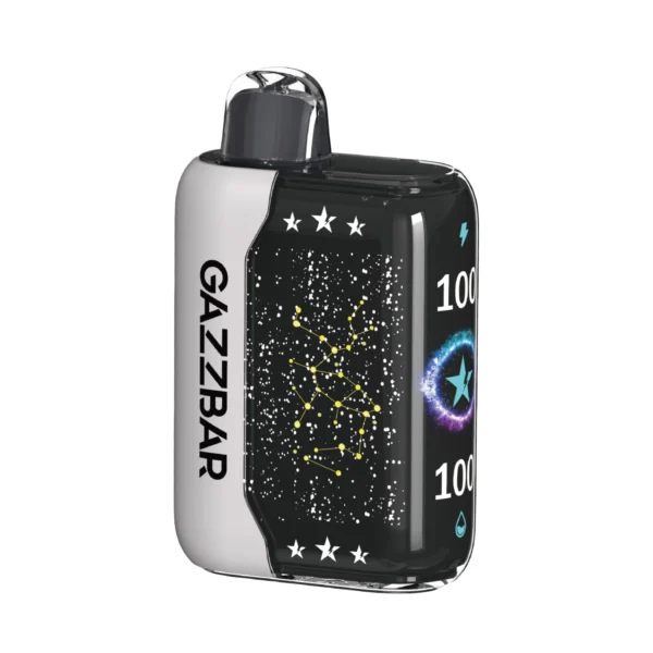 Gazzbar Turbo 30000 Puffs Stars Light Dual Mesh 5% Светодиодный дисплей с низким содержанием никотина Перезаряжаемая одноразовая ручка для вейпов Купить оптом - FishVape - 6