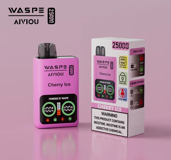 WASPE 25000 PUFFS Dual Mesh Box 0% 2% 5% Nikotinarm, LED-Anzeige, wiederaufladbar, Einweg-Vapes, Pen, Großpackung, Großhandel kaufen – FishVape – 5