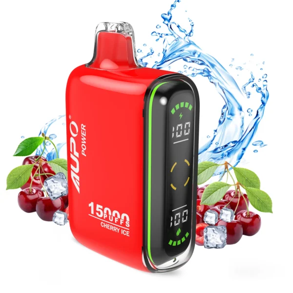 AUPO 15000 Puffs Pantalla LED de malla dual 2% Vapes desechables recargables con bajo contenido de nicotina Pluma Compra a granel al por mayor - FishVape - 4