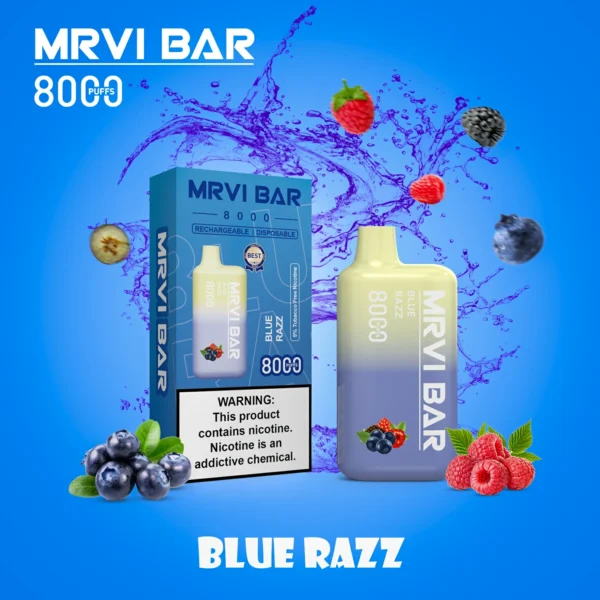 MRVI Bar Mr8000 Puffs 2% 3% 5% Перезаряжаемые одноразовые ручки для электронных сигарет с низким содержанием никотина Купить оптом - FishVape - 19