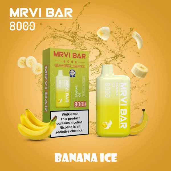 MRVI Bar Mr8000 Puffs 2% 3% 5% Low Nicotine Rechargeable Disposable Vapes Pen Bulk Buy Wholesale - FishVape - 10