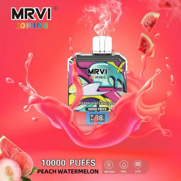 MRVI Coming 10000 Puffs Digital Screen 2% 3% 5% Genopladelige engangsvapes med lav nikotinindhold Pen Bulk Køb Engros - FishVape - 2