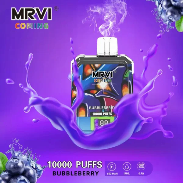 MRVI Coming 10000 Puffs Digital Screen 2% 3% 5% Genopladelige engangsvapes med lav nikotinindhold Pen Bulk Køb Engros - FishVape - 4