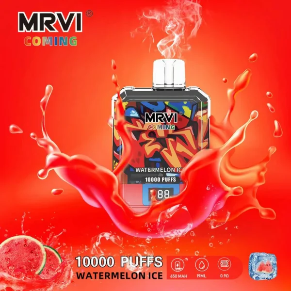 MRVI Coming 10000 Puffs Digital Screen 2% 3% 5% Genopladelige engangsvapes med lav nikotinindhold Pen Bulk Køb Engros - FishVape - 6