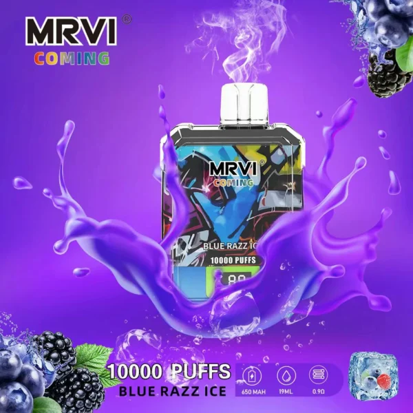 MRVI Coming 10000 Puffs Digital Screen 2% 3% 5% Genopladelige engangsvapes med lav nikotinindhold Pen Bulk Køb Engros - FishVape - 9