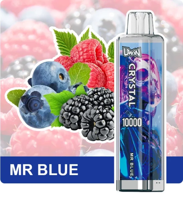 Uwin Crystal 10000 Puffs 0% 2% 3% 5% Low Nicotine Rechargeable Disposable Vapes Pen Bulk Buy Wholesale - FishVape - 3