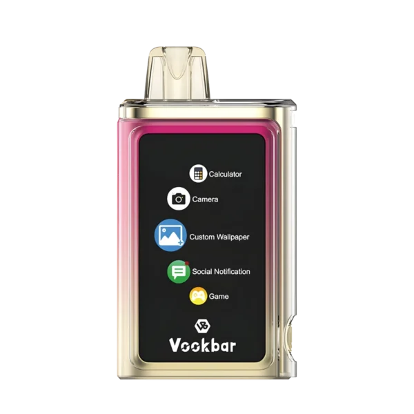 Vookbar Cyber Pro 30000 Puffs Dual Mesh Touch Screen 0% 2% 3% 5% Low Nicotine Rechargeable Disposable Vapes Pen Bulk Buy Wholesale - FishVape - 6