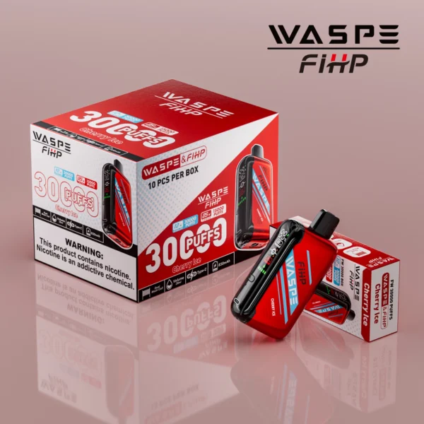 WASPE FIHP 30000 Puff Dual Mesh 0% 2% 5% Display a LED Penna per vaporizzatori usa e getta ricaricabile a basso contenuto di nicotina all'ingrosso Acquista all'ingrosso - FishVape - 13