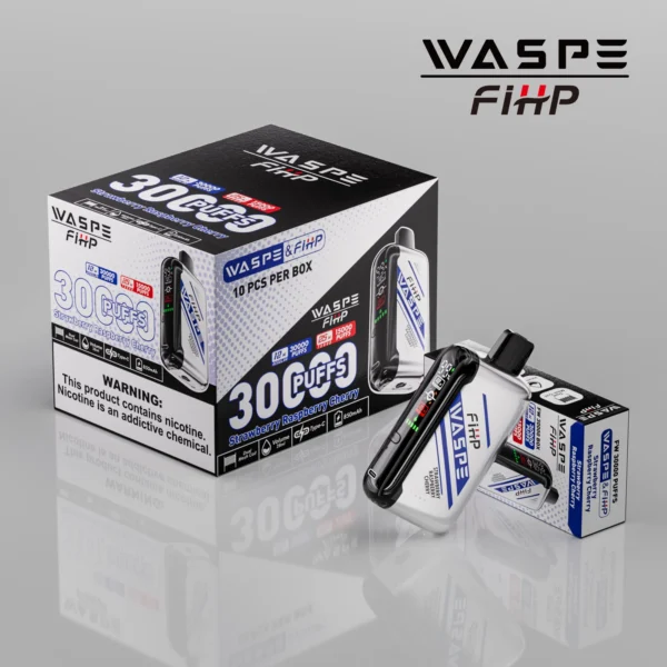 WASPE FIHP 30000 Puff Dual Mesh 0% 2% 5% Display a LED Penna per vaporizzatori usa e getta ricaricabile a basso contenuto di nicotina all'ingrosso Acquista all'ingrosso - FishVape - 15