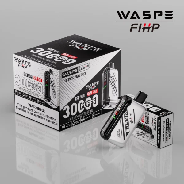 WASPE FIHP 30000 Puff Dual Mesh 0% 2% 5% Display a LED Penna per vaporizzatori usa e getta ricaricabile a basso contenuto di nicotina all'ingrosso Acquista all'ingrosso - FishVape - 12