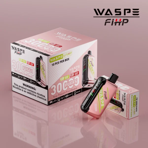 WASPE FIHP 30000 Puff Dual Mesh 0% 2% 5% Display a LED Penna per vaporizzatori usa e getta ricaricabile a basso contenuto di nicotina all'ingrosso Acquista all'ingrosso - FishVape - 5