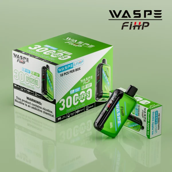 WASPE FIHP 30000 Puff Dual Mesh 0% 2% 5% Display a LED Penna per vaporizzatori usa e getta ricaricabile a basso contenuto di nicotina Bulk Acquista all'ingrosso - FishVape - 8