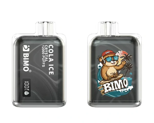 BIMO Crystal 12000 Puffs 2% 5% Madala nikotiinisisaldusega taaslaetav ühekordne Vapes Pen hulgimüük - FishVape - 6