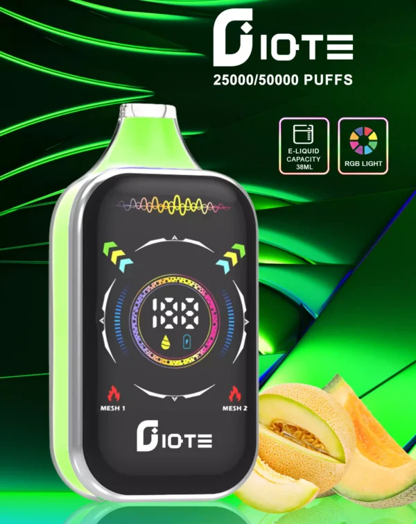 IQTE 50000 Puffs Dual Mesh RGB Tela Cheia 0% 2% 5% Baixa Nicotina Recarregável Vapes Descartáveis ​​Pen Bulk Comprar Atacado - FishVape - 5