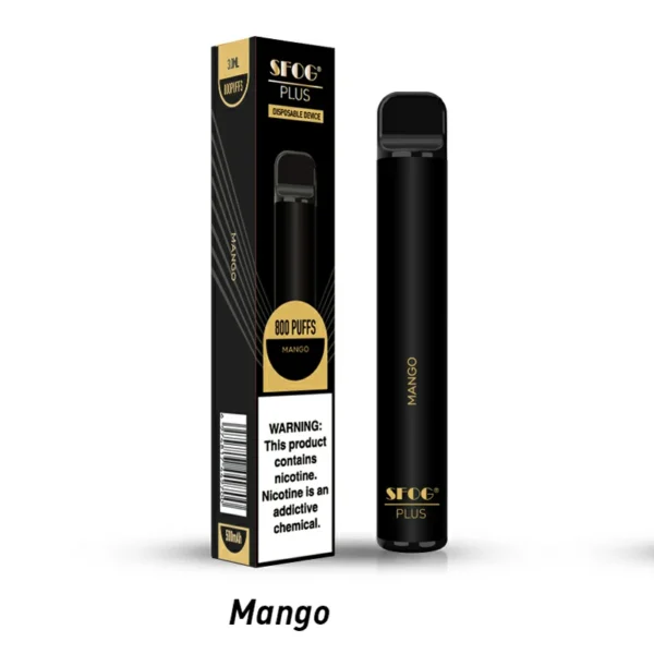 SFOG PLUS 800 Puffs 2% 3% 5% Low Nicotine Rechargeable Disposable Vapes Pen Bulk Buy Wholesale - FishVape - 8