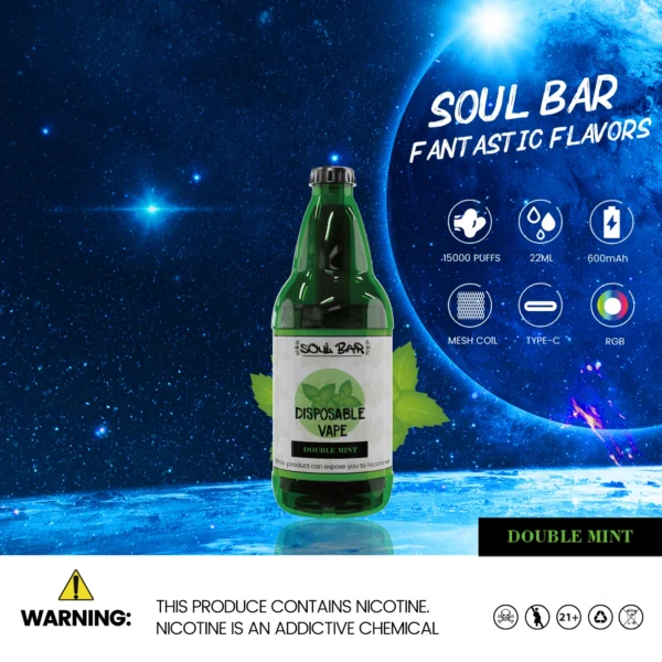 SFOG SOUL BAR 15000 Puffs RGB 5% Caneta Vapes descartáveis ​​recarregáveis ​​com baixo teor de nicotina em massa Comprar no atacado - FishVape - 12