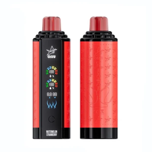 VASY OSSU 30000 Puffs Shisha Hookah Dual Mesh Full Screen 0% 5% Low Nicotine Rechargeable Disposable Vapes Pen Bulk Buy Wholesale - FishVape - 3